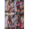 Psychic Assassin inspiré par X-Men Apocalypse Psylocke Olivia Munn 1/6 Collectible Figurine 28cm SOOSOOTOYS SST-009