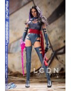 Psychic Assassin inspiré par X-Men Apocalypse Psylocke Olivia Munn 1/6 Collectible Figurine 28cm SOOSOOTOYS SST-009