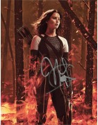 Autographe de Jennifer Lawrence -  Détails sur  The Hunger Games Promotional Photo Hand Signed By Jennifer Lawrence 10x8 Photo !