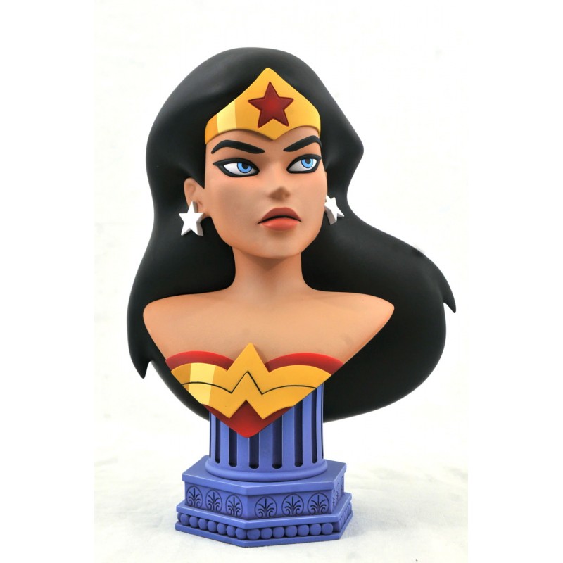 Justice League Animated Legends in 3D Buste 1/2 Wonder Woman 25 cm - 403/1000ex Justice League Animated Legends in 3D Buste 1/2 Wonder Woman 25 cm - 403/1000ex
