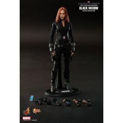 Hot Toys MMS239 Captain America Le Soldat de l'Hiver Black Widow ( Scarlett Johansson ) 1/6 Collectible Figurine 28cm