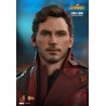 Hot Toys MMS539 Avengers Infinity War Star-Lord Chris Pratt 1/6 Collectible Figurine 31cm