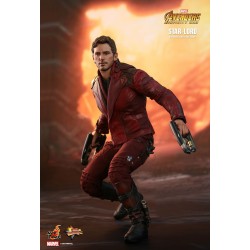 Hot Toys MMS539 Avengers Infinity War Star-Lord Chris Pratt 1/6 Collectible Figurine 31cm