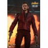 Hot Toys MMS539 Avengers Infinity War Star-Lord Chris Pratt 1/6 Collectible Figurine 31cm
