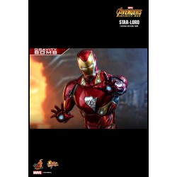 Hot Toys MMS539 Avengers Infinity War Star-Lord Chris Pratt 1/6 Collectible Figurine 31cm