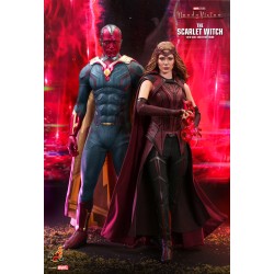 Hot Toys TMS036 WandaVision The Scarlet Witch 1/6 Collectible Action Figurine 28cm