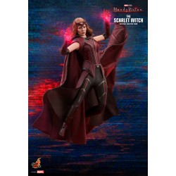 Hot Toys TMS036 WandaVision The Scarlet Witch 1/6 Collectible Action Figurine 28cm