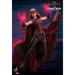 Hot Toys TMS036 WandaVision The Scarlet Witch 1/6 Collectible Action Figurine 28cm