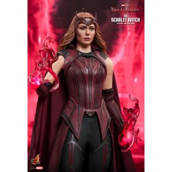 Hot Toys TMS036 WandaVision The Scarlet Witch 1/6 Collectible Action Figurine 28cm