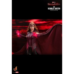 Hot Toys TMS036 WandaVision The Scarlet Witch 1/6 Collectible Action Figurine 28cm