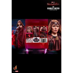 Hot Toys TMS036 WandaVision The Scarlet Witch 1/6 Collectible Action Figurine 28cm