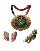 Réplique Doctor Strange - Broches de cape de lévitation, anneau de fronde & Œil d'Agamotto (exclusivité mondiale) 3915/7000