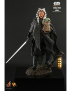 Hot Toys DX21 Star Wars The Mandalorian Action Figurine 1/6 Ahsoka Tano & Grogu Collectible Set 28cm & 6cm