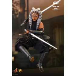 Hot Toys DX21 Star Wars The Mandalorian Action Figurine 1/6 Ahsoka Tano & Grogu Collectible Set 28cm & 6cm