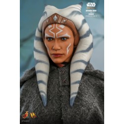 Hot Toys DX21 Star Wars The Mandalorian Action Figurine 1/6 Ahsoka Tano & Grogu Collectible Set 28cm & 6cm