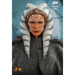 Hot Toys DX21 Star Wars The Mandalorian Action Figurine 1/6 Ahsoka Tano & Grogu Collectible Set 28cm & 6cm