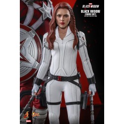 Hot Toys MMS601 Black Widow Action Figurine 1/6 Black Widow (Snow Suit Version) Collectible Figurine 28cm