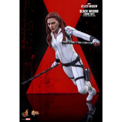 Hot Toys MMS601 Black Widow Action Figurine 1/6 Black Widow (Snow Suit Version) Collectible Figurine 28cm