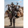 Hot Toys TMS052 Star Wars The Mandalorian Action Figurine 1/6 The Mandalorian & Grogu Collectible Set (Deluxe Version) 30cm