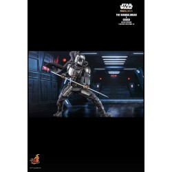 Hot Toys TMS052 Star Wars The Mandalorian Action Figurine 1/6 The Mandalorian & Grogu Collectible Set (Deluxe Version) 30cm