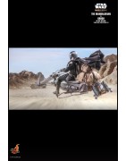 Hot Toys TMS052 Star Wars The Mandalorian Action Figurine 1/6 The Mandalorian & Grogu Collectible Set (Deluxe Version) 30cm