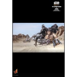 Hot Toys TMS052 Star Wars The Mandalorian Action Figurine 1/6 The Mandalorian & Grogu Collectible Set (Deluxe Version) 30cm