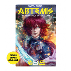 Autographe de Lindsey Stirling - Artemis Comic Book - Issue VI