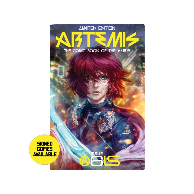 Autographe de Lindsey Stirling - Artemis Comic Book - Issue VI