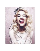 Autographe de Rita ORA - Chanteuse