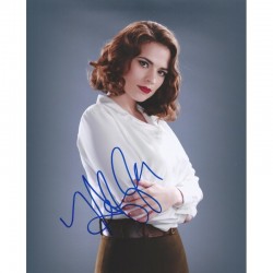 Autographe d'Hayley ATWELL - Marvel Agent Peggy CARTER