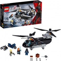 LEGO - 76162 - La Poursuite en hélicoptère de Black Widow