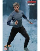 Hot Toys MMS302 Avengers Age of Ultron Quicksilver Aaron Taylor-Johnson 12" 30cm Collectible Figurine