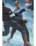 Hot Toys MMS302 Avengers Age of Ultron Quicksilver Aaron Taylor-Johnson 12" 30cm Collectible Figurine