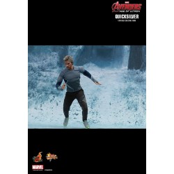 Hot Toys MMS302 Avengers Age of Ultron Quicksilver Aaron Taylor-Johnson 12" 30cm Collectible Figurine