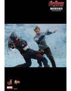 Hot Toys MMS302 Avengers Age of Ultron Quicksilver Aaron Taylor-Johnson 12" 30cm Collectible Figurine