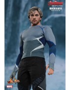 Hot Toys MMS302 Avengers Age of Ultron Quicksilver Aaron Taylor-Johnson 12" 30cm Collectible Figurine