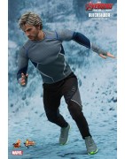 Hot Toys MMS302 Avengers Age of Ultron Quicksilver Aaron Taylor-Johnson 12" 30cm Collectible Figurine