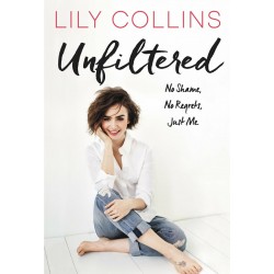Autographe de Lily COLLINS - Livres : "Unfiltered"