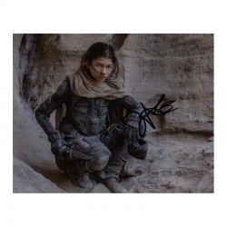 Autographe de Zendaya COLEMAN - Actrice - Photo tirée du film Dune 2021