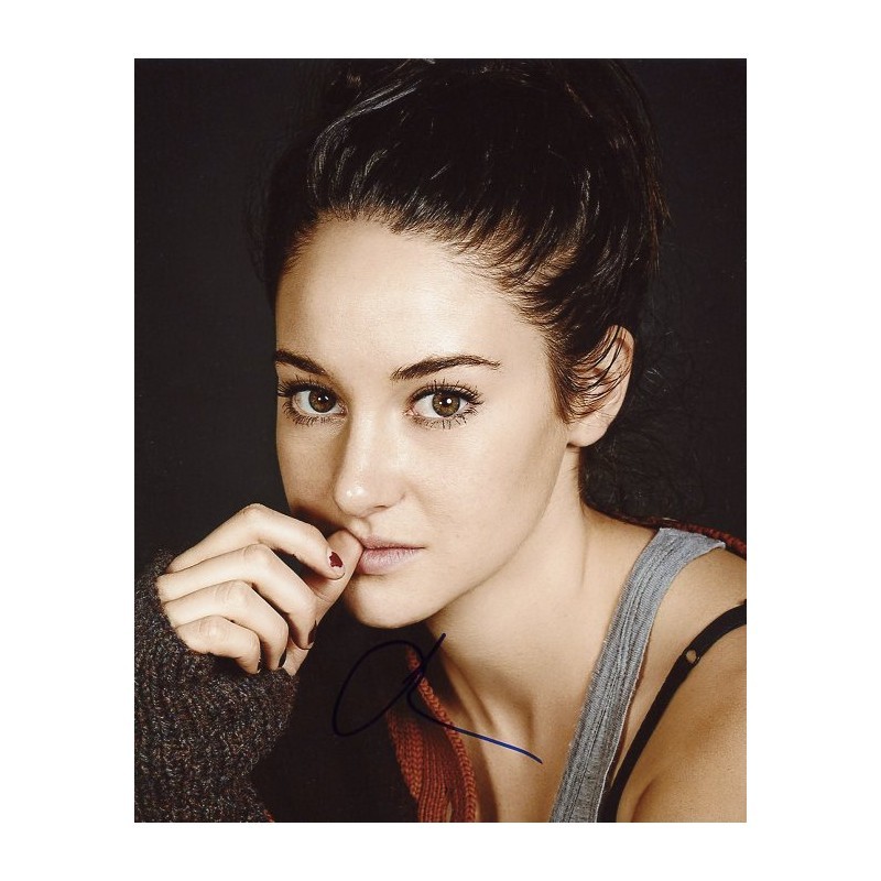 Autographe de Shailene WOODLEY - Actrice