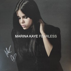 Autographe de Marina KAYE - Vinyle Dédicacé - FEARLESS