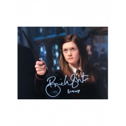 Autographe de Bonnie WRIGHT - Harry Potter - Ginny Weasley - 10x8