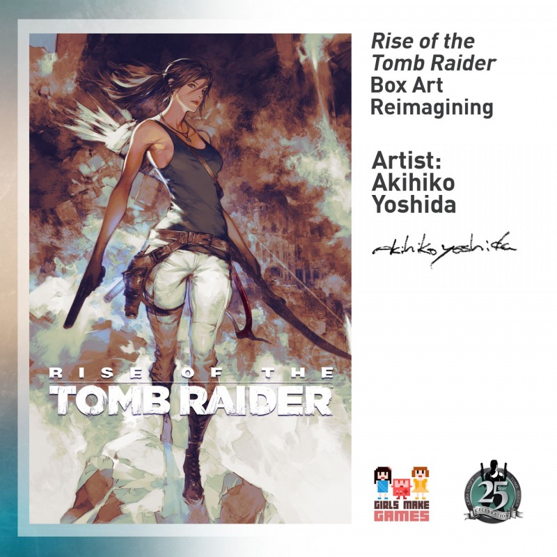 Tomb Raider 25Th Anniversary Reimagined Box Art Charity Bundle