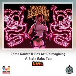 Tomb Raider 25Th Anniversary Reimagined Box Art Charity Bundle