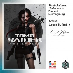 Tomb Raider 25Th Anniversary Reimagined Box Art Charity Bundle