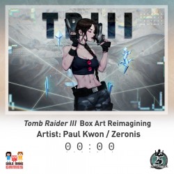 Tomb Raider 25Th Anniversary Reimagined Box Art Charity Bundle