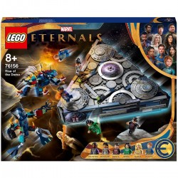 LEGO 76156 Marvel L’Ascension du Domo du Film "Les Éternels"