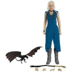 Game of Thrones de Daenerys Targaryen Blue Dress in Exclusive Ver., échelle 1/6 mesure env.28cm par Threezero.