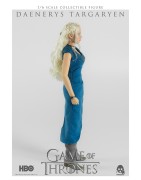 Game of Thrones de Daenerys Targaryen Blue Dress in Exclusive Ver., échelle 1/6 mesure env.28cm par Threezero.