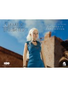 Game of Thrones de Daenerys Targaryen Blue Dress in Exclusive Ver., échelle 1/6 mesure env.28cm par Threezero.